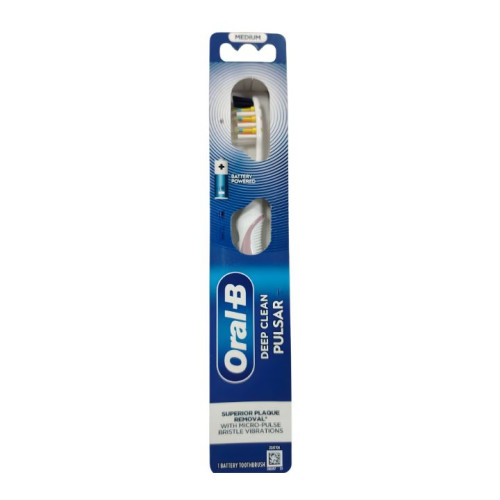 فرشاة أسنان يدوية اورال-بي برو إكسبرت بولسار تعمل بالبطارية Oral-B Pro-Expert Pulsar Battery Powered Toothbrush