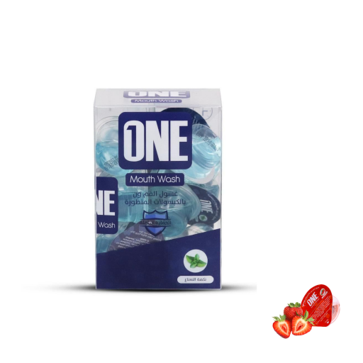 وان (ONE) - غسول الفم المبتكر بالكبسولات الفردية ONE Mouthwash - Advanced Individual Pods