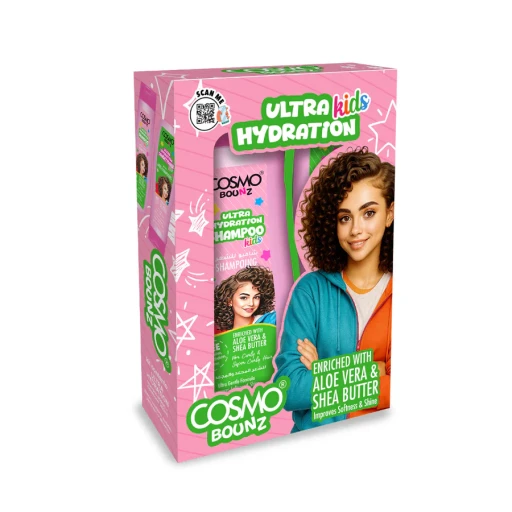 كت + شامبو للشعر الكيرلي المجعد و المجعد جدا للاطفال 400 مل 2PC SHAMP & COND HYDRATION KIDS 400ML