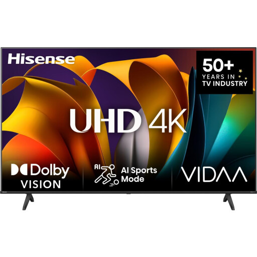 شاشة هايسنس  سمارت  43 بوصة Hisense  43″ 4K UHD VIDAA Smart Display