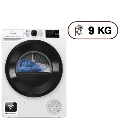 نشاف ملابس - 9 كيلو - أبيض Tumble Dryer - 9 kg - White