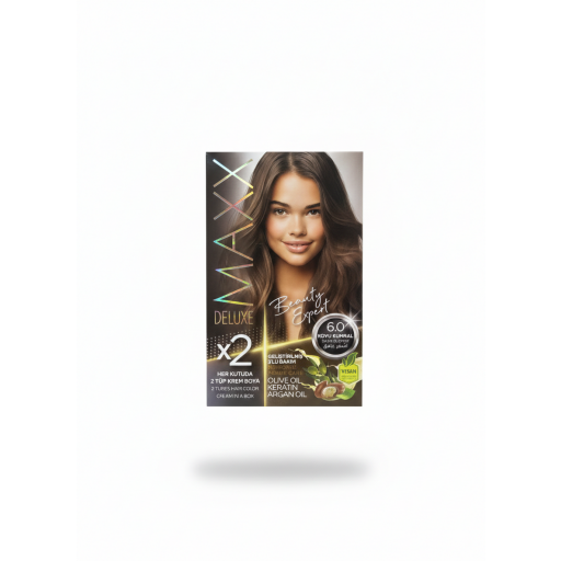 صبغة دائمة بالامونيا اشقر غامق 6.0 MAXX Deluxe – 6.0