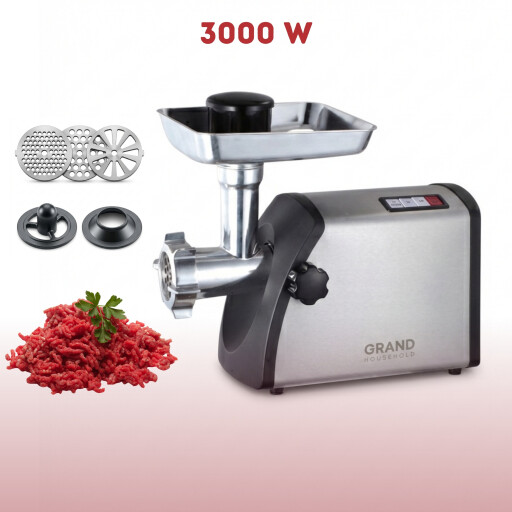 مفرمة اللحم الاحترافية ستانلس ستيل بقدرة 3000 واط Professional meat mincer