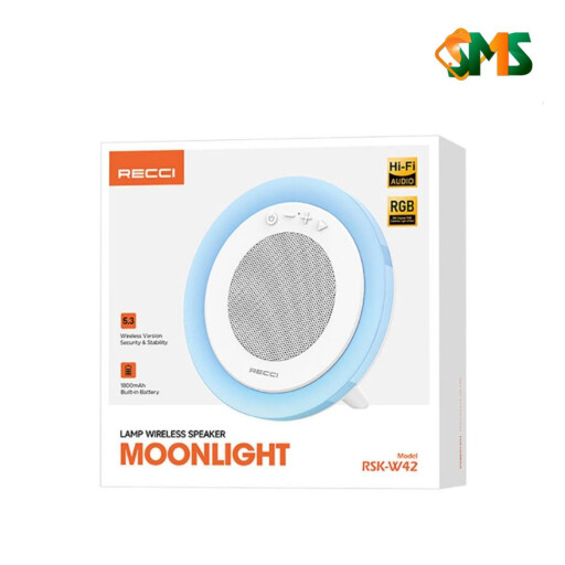 ريتشي Recci Moonlight Lamp Wireless Speaker rsk-w42