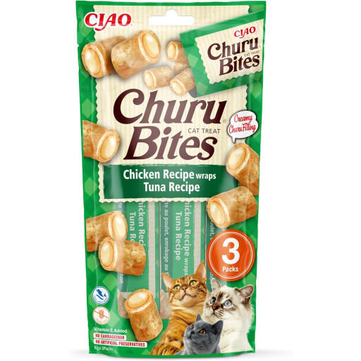 Churu Bites دجاج وتونة Churu Bites Chicken & Tuna