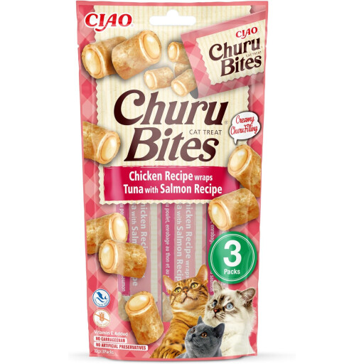 Churu Bites التونة والسلمون Churu Bites Tuna & Salmon