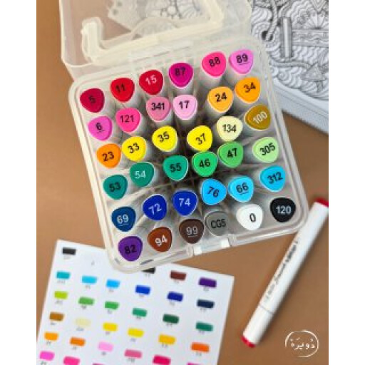 اقلام ماركر مزدوجة Twin Brush Markers