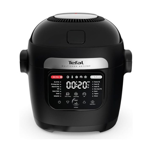جهاز طهي متعدد ومقلاة هوائية 6 لتر - MY7408G1 Tefal Rapid Multi Cooker & Air Fryer 6L - MY7408G1