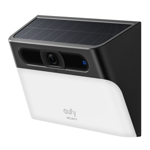 كاميرا حائط ذكية بالطاقة الشمسية مع ضوء LED – أسود Anker Eufy Security Solar Wall Light Cam S120 Black