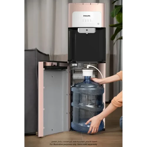 براد ماء فيليبس تحميل سفلي - روز جولد Water Dispenser Bottom Loading ADD4972RGS/56 - Rose Gold