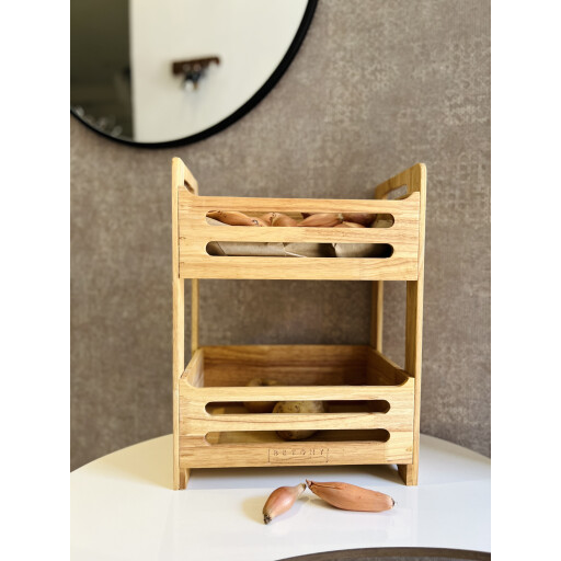رف خشبي wooden shelf