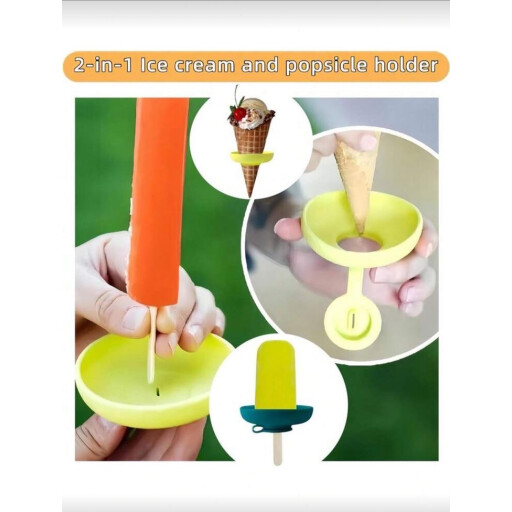 حامل ايس كريم سيليكون Ice Creams Holders