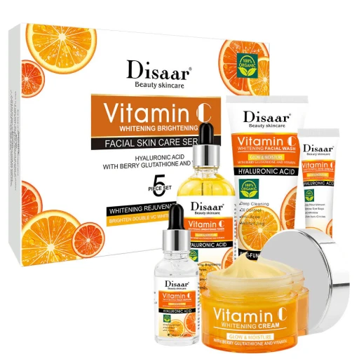 بوكس فيتامين سي متكاملة للعناية بالبشرة Disaar Vitamin C Facial Skin Care Series