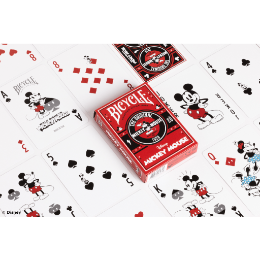 أوراق لعب: بايسكل - ديزني - ميكي الكلاسيكي Playing Cards: Bicycle - Disney - Classic Mickey