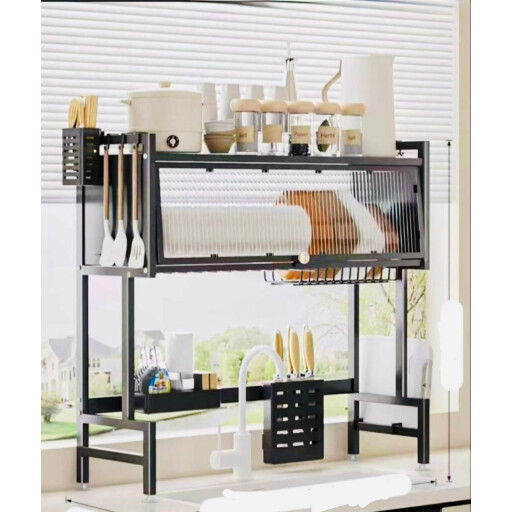 رف صحون طابق واحد Single-tier dish rack