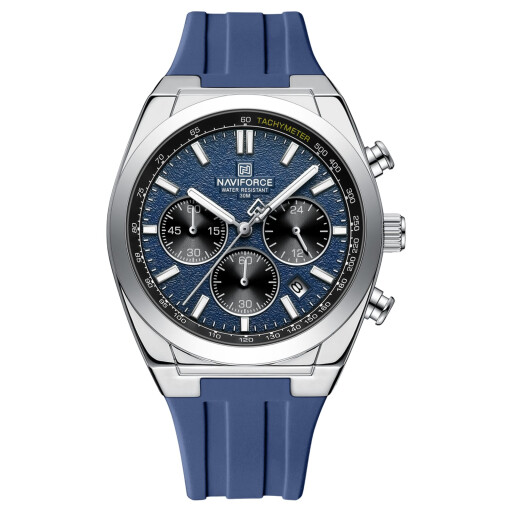 ساعة رجالية Naviforce NF8080 Quartz Chronograph Men’s Watch