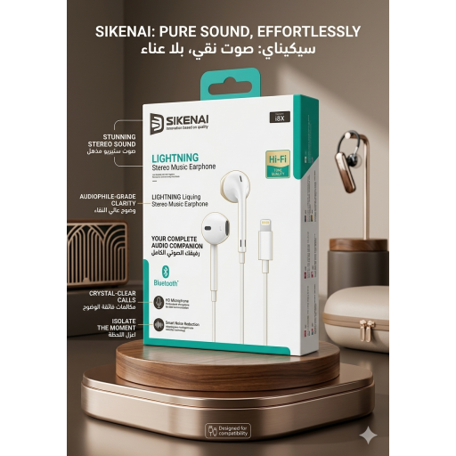 سيكيناي SIKENAI Lighting Headphones