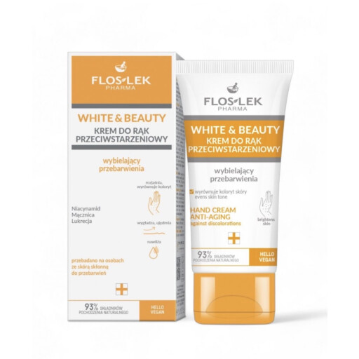 كريم اليدين المضاد لعلامات التقدم في العمر ومضاد للتصبغات Hand cream anti-aging against discolorations