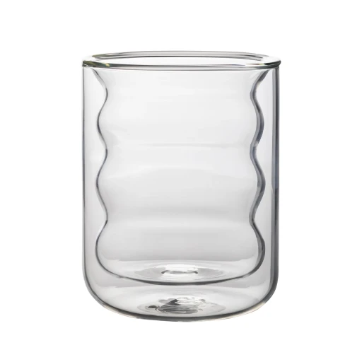 كوب زجاجي مزدوج الجدار Double Wall Glass Cup
