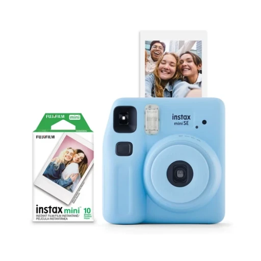 كاميرا فوجي فيلم إنستاكس ميني SE (حزمة Fun Pack Mix) Fujifilm Instax Mini SE Instant Camera Fun Pack Mix