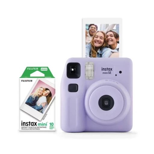 كاميرا فوجي فيلم إنستاكس ميني SE (حزمة Fun Pack Mix) Fujifilm Instax Mini SE Instant Camera Fun Pack Mix