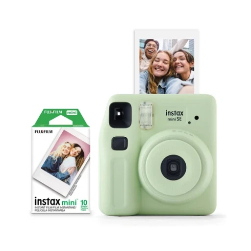 كاميرا فوجي فيلم إنستاكس ميني SE (حزمة Fun Pack Mix) Fujifilm Instax Mini SE Instant Camera Fun Pack Mix