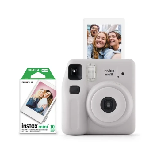 كاميرا فوجي فيلم إنستاكس ميني SE (حزمة Fun Pack Mix) Fujifilm Instax Mini SE Instant Camera Fun Pack Mix