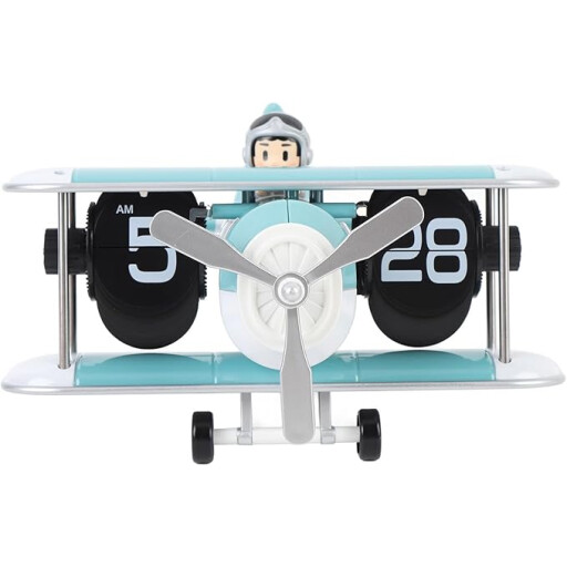 بواكويز ساعة طائرة ذاتية التقليب Buachois Airplane Auto Clock