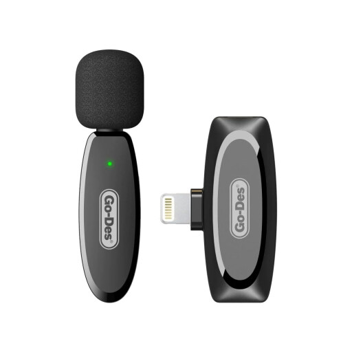 godes Godes go-des Wireless Digital Microphone Lightening For iPhone