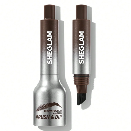 فرشاة وحبر الحواجب بزاوية – SSGHEGLAM SSGHEGLAM Brow-Fection Angled Brush & Dip