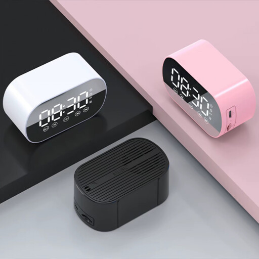 ساعة رقمية تعمل على الشحن Rechargeable Digital Clock