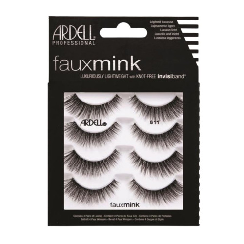 رموش صناعية أرفيل فاكس منك 811_ أسود Ardell Professional Faux Mink 811 Multipack Black