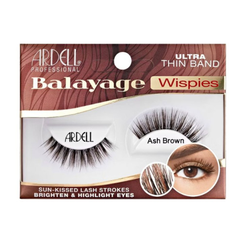 رموش صناعية بالياج ويسبيز أش براون Balayage Wispies Ash Brown False Eyelashes