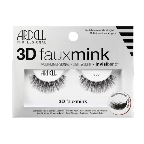 رموش الصناعية ثلاثية الأبعاد فو مينك 858 3D Faux Mink Lashes 858