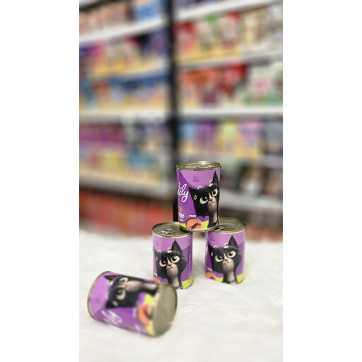 معلبات ليلي للقطط Cat food cans