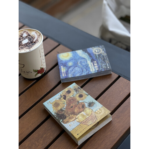 سيت ورق جورنال صغير  - فان كوخ journal paper - small van gogh