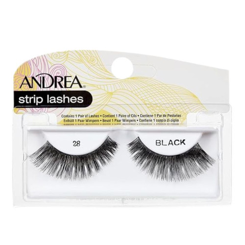 رموش اصطناعية أندريا مودلاش 28 أسود طبيعية Andrea ModLash 28 Black False Eyelashes