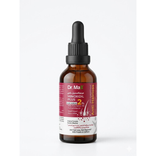 مينو كسيديل 2%سيروم للشعر Dr. Max Minoxidil Plus 2%