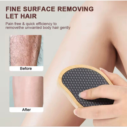 فرشاة إزالة الشعر وتقشير القدم 2 في 1 Hair Removal & Foot Exfoliating Brush