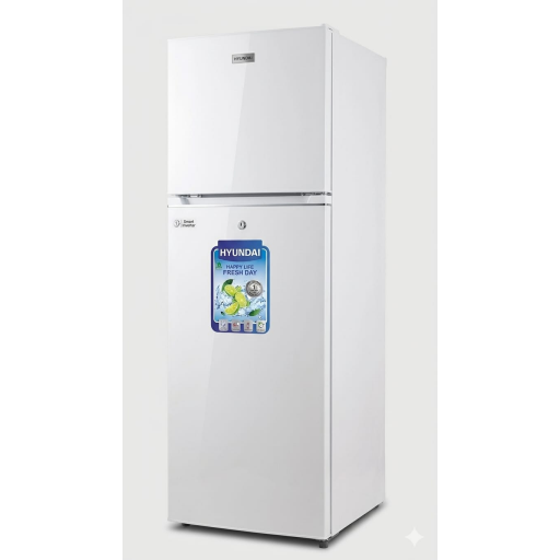 ثلاجة هيونداي  بابين - 14 قدم - HBM-1400RE Hyundai two-door refrigerator - 14 feet - HBM-1400RE