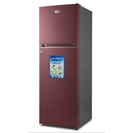 ثلاجة هيونداي  بابين - 14 قدم - HBM-1400RE Hyundai two-door refrigerator - 14 feet - HBM-1400RE