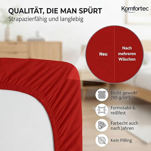كومفورتك مفرش سرير قطني 180x200 رمادي GrayKomfortec Cotton Bedspread 180x200