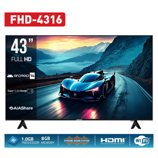 تلفزيون ذكي 43 بوصة Smart TV 43 Inch