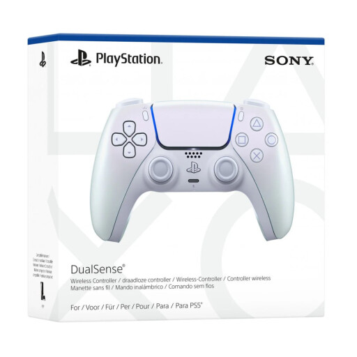 بلايستيشن PLAYSTATION PS5 Dualsense Wireless Controller Chroma Pearl