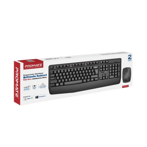 PROMATE PROMATE Wireless Keyboard And Mouse Combo