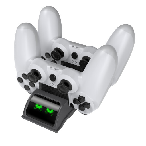 قاعدة شحن مزدوجة لأجهزة تحكم بلايستيشن 4 من Double Charging Dock for PS4 Controller