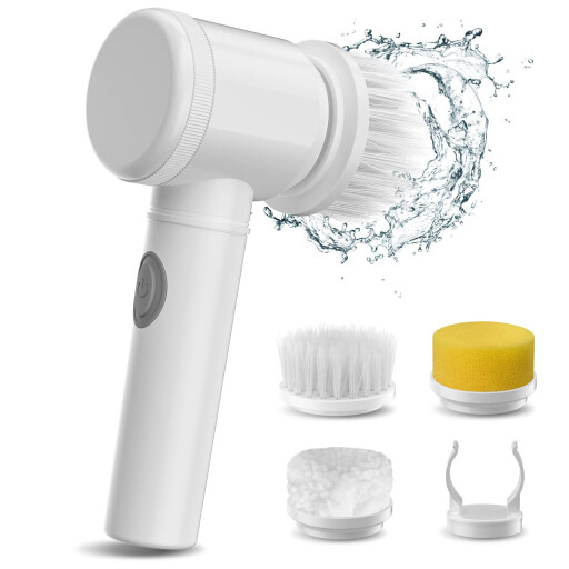فرشاة التنظيف الكهربائية 5 في 1 من Lessmo Lessmo 5-in-1 Electric Cleaning Brush