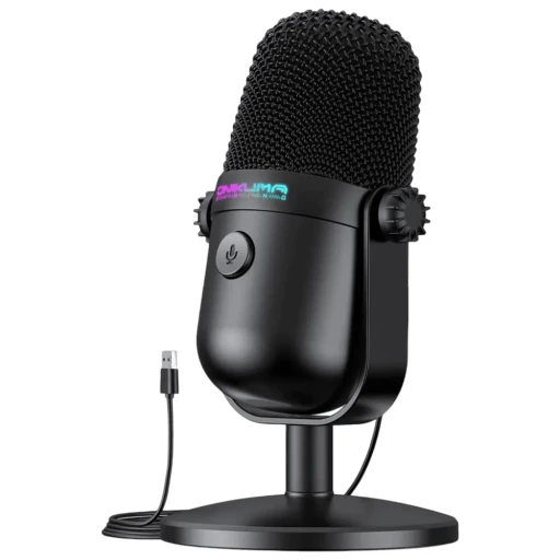 ONIKUMA ONIKUMA M830 Wired Gaming Microphone Usb And type-c Connection Rgb Light