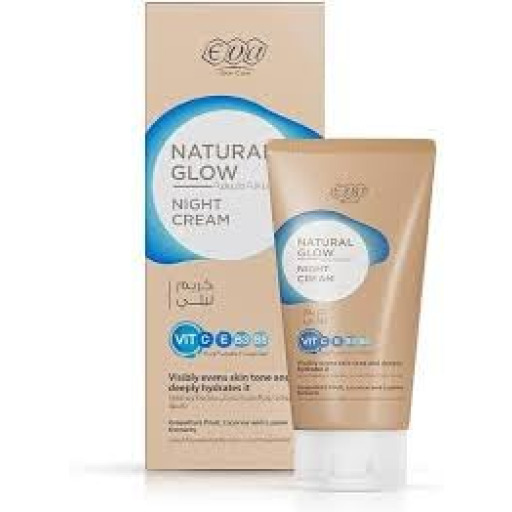 كريم ليلي بإشراقة طبيعية من إيفا - 50 جم Eva Natural Glow Night Cream - 50 g