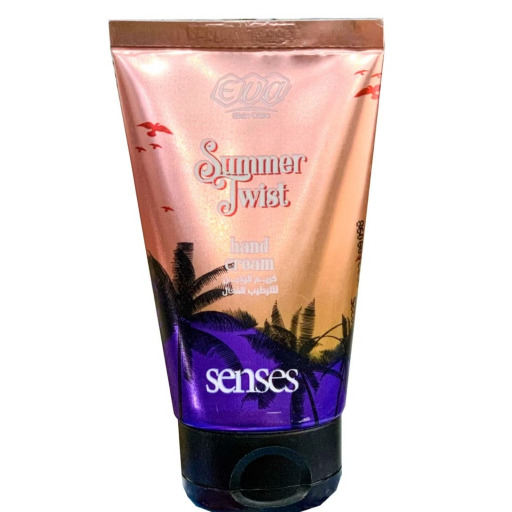 كريم اليدين المعطر إيفا سمر تويست Eva Skin Care Senses Perfumed Hand Cream Summer Twist